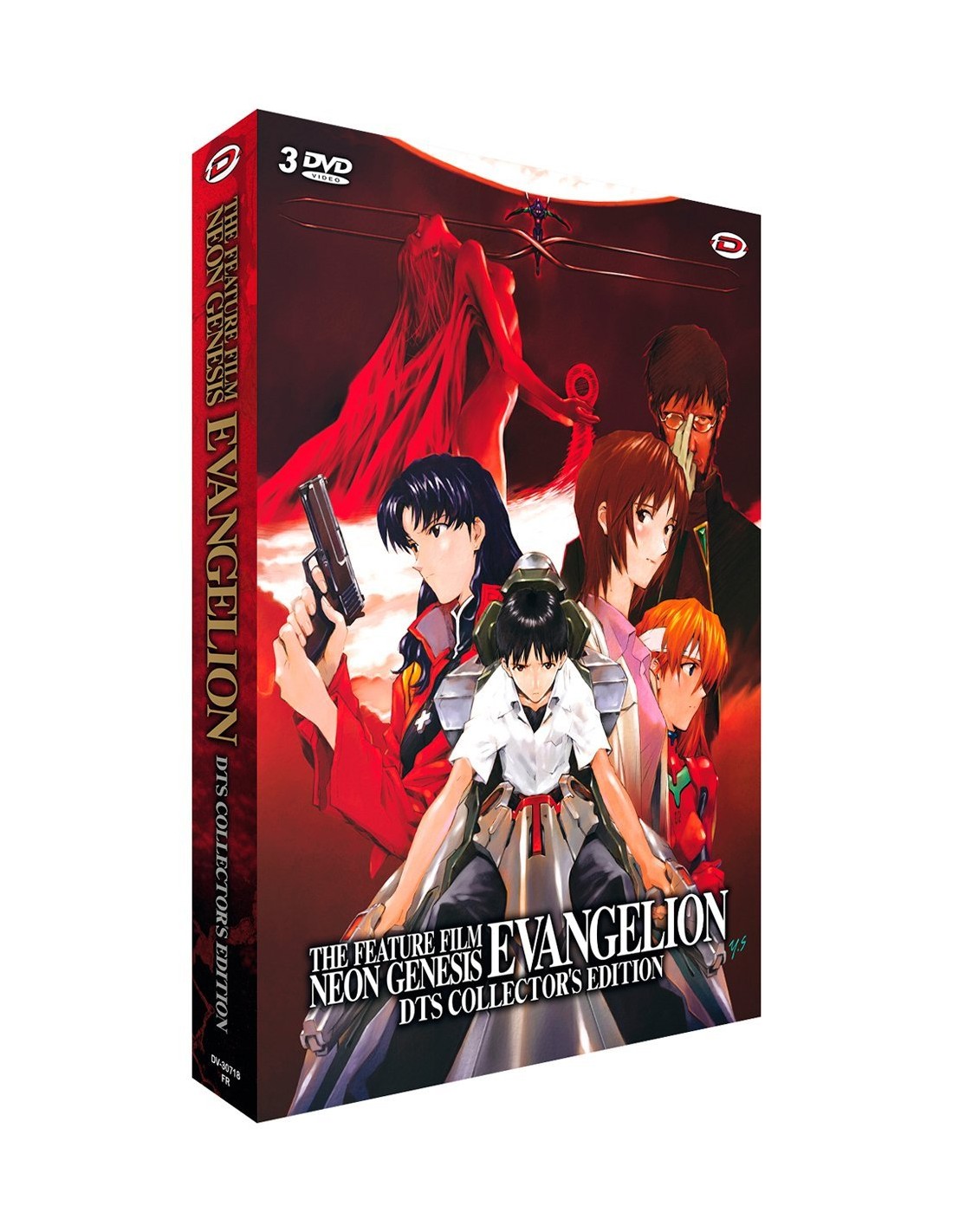 ★ Evangelion ★ Intégrale des Films Edition Gold 3 DVD 