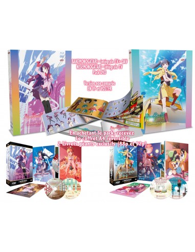 Bakemonogatari - Nisemonogatari Collector - Intégrale DVD VF